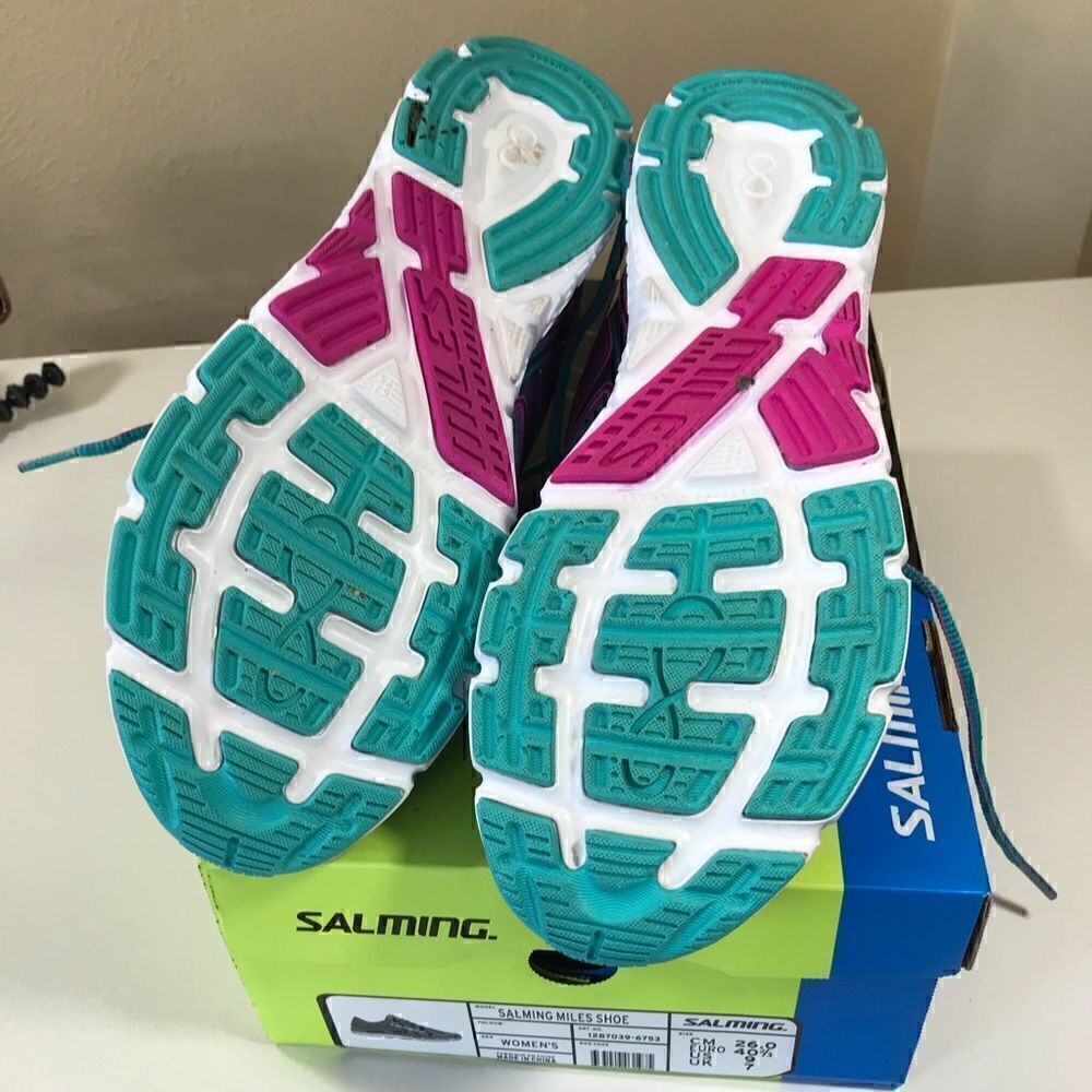 9 SALMING blue sneakers SALMING Miles Shoe eUc - Picture 7 of 8